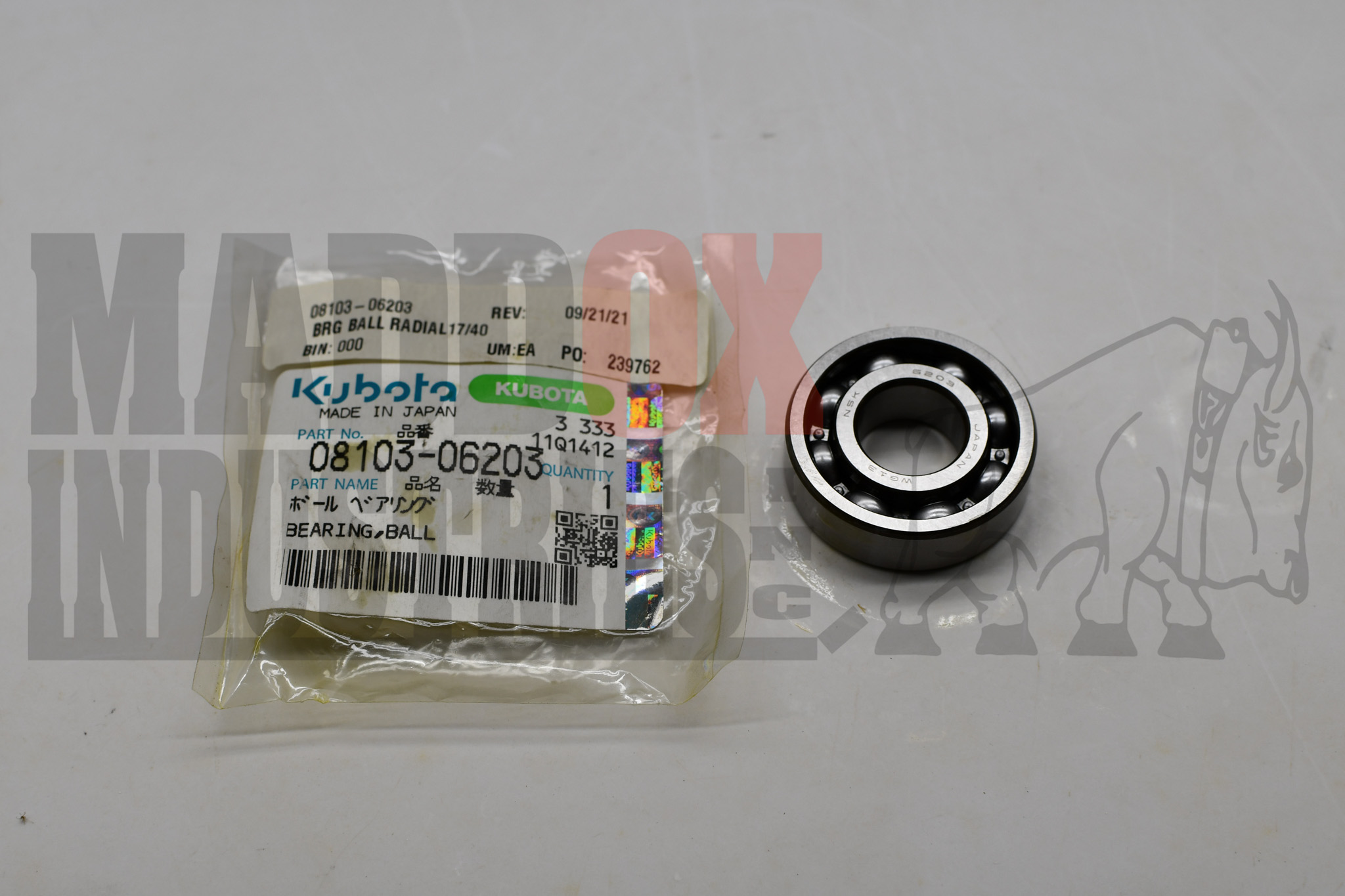 Kubota 08103-06203 Bearing